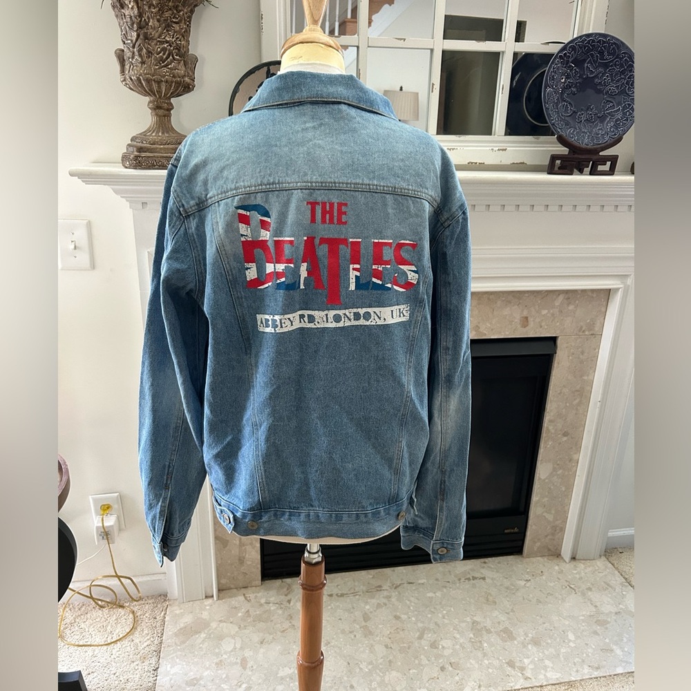 Limited Edition Beatles/Hard Rock Collaboration Jean Jacket